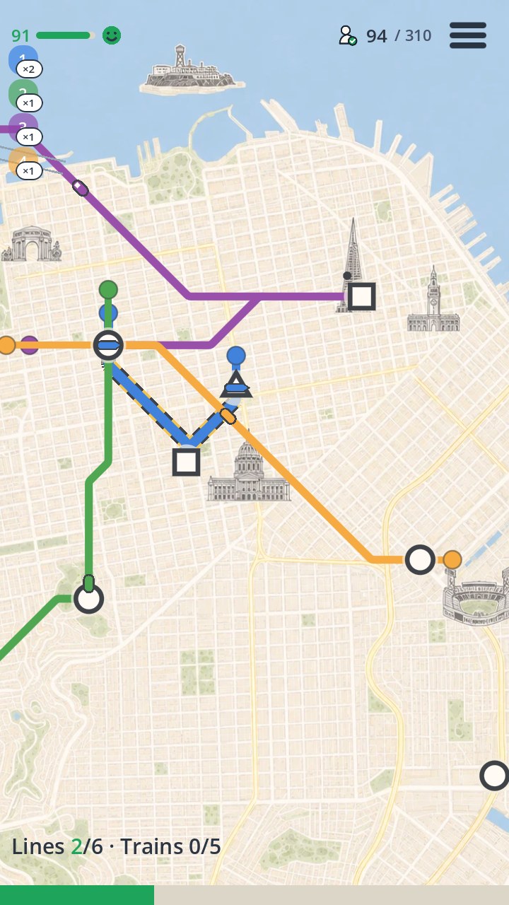 San Francisco — water on every side, and a network shaped by the bay.